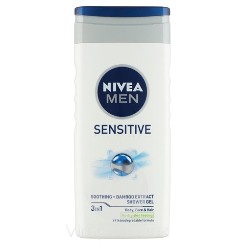 Nivea Men tusfürdő 250ml Sensitive