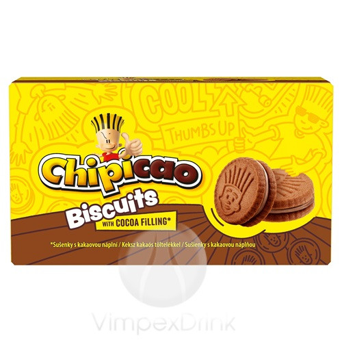 Chipicao Biscuits kakaós kr.tölt.keksz 50g /12 db!!/