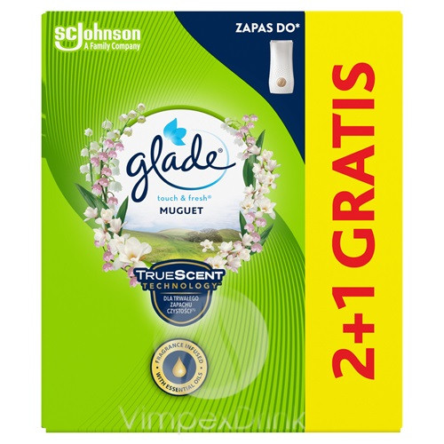 Glade Touch&Fresh utt. 2+1 30ml Gyöngyvirág