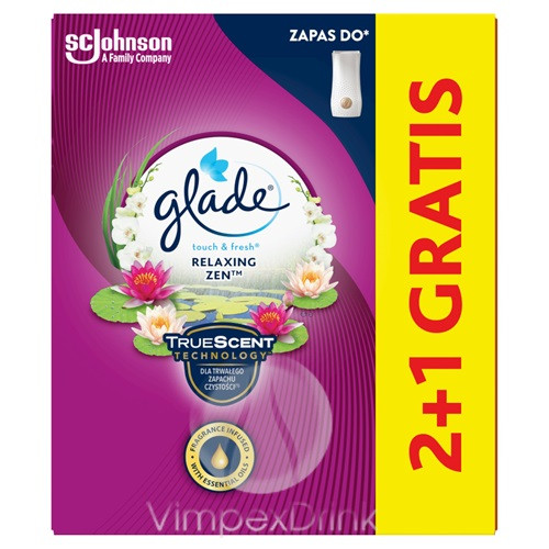 Glade Touch&Fresh utt. 2+1 30ml Japán kert