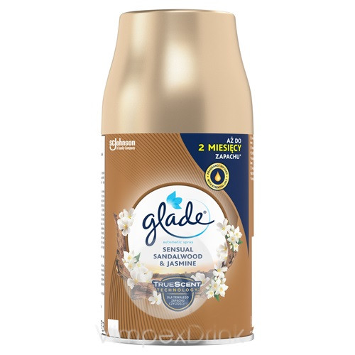 Glade Aut.spray utt. 269ml Bali szantálfa