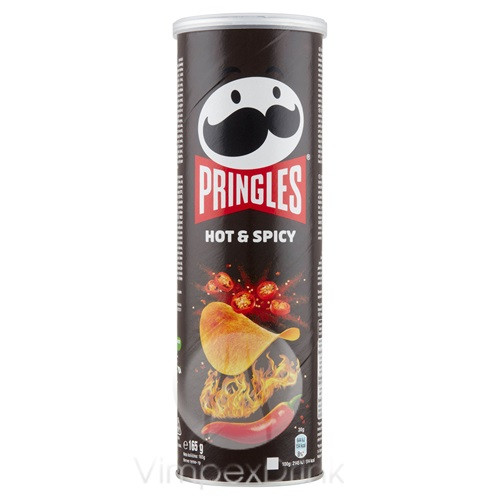 Pringles Hot & Spicy 165g/19/