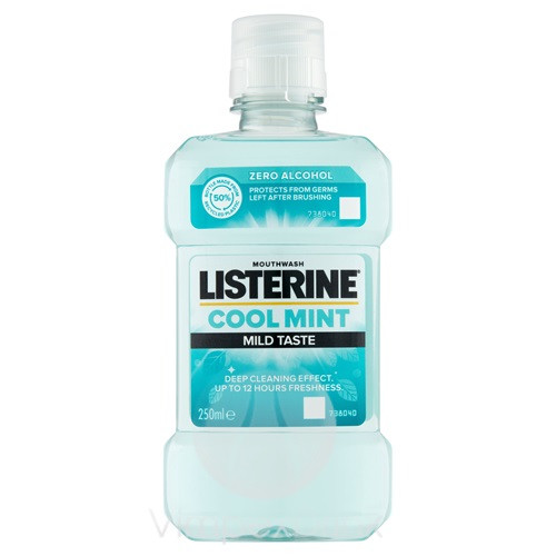 LISTERINE 250ml Cool Mint Mild Taste