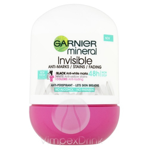 Garnier roll 50ml Inv. Clean Fresh