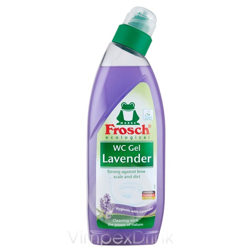 Frosch WC tisztító gél levendulás 750ml