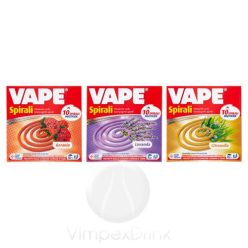 Vape Rovarriasztó spirál 10db