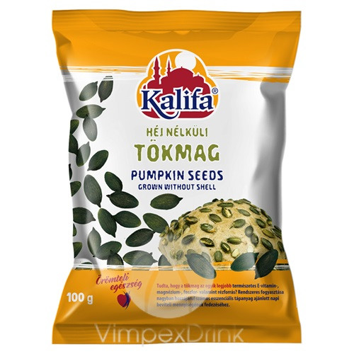 Kalifa héjnélküli tökmag 100g/40/