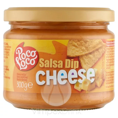 Poco Loco Salsa szósz Pikáns sajtos 300g
