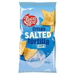 Poco Loco Tortilla Chips Sós 200g