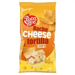 Poco Loco Tortilla Chips Sajtos 200g