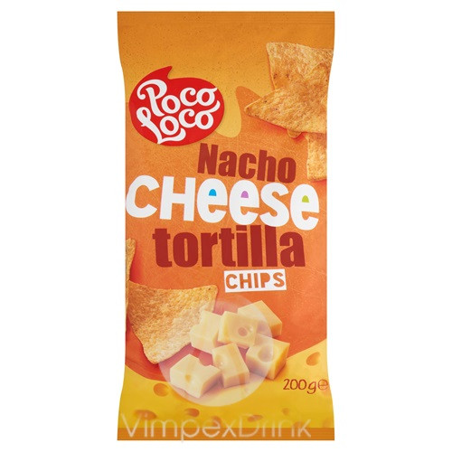 Poco Loco Tortilla Chips Sajtos 200g