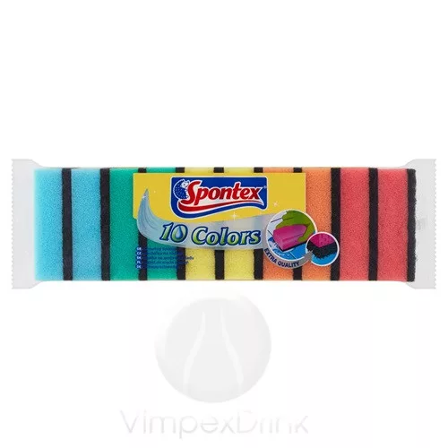 Spontex Colors mosogatószivacs 10db