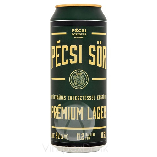 PECS Sör Prémium Lager 0,5 DOB 5% /24/