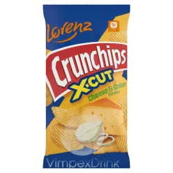 Crunchips X-Cut Cheese&Onion 75g