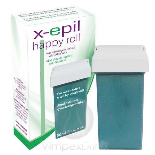 X-Epil Happy Roll gyantapatron 50ml aloe