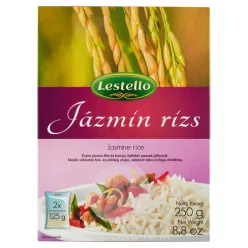 Lestello Jázmin rízs 2x125g új