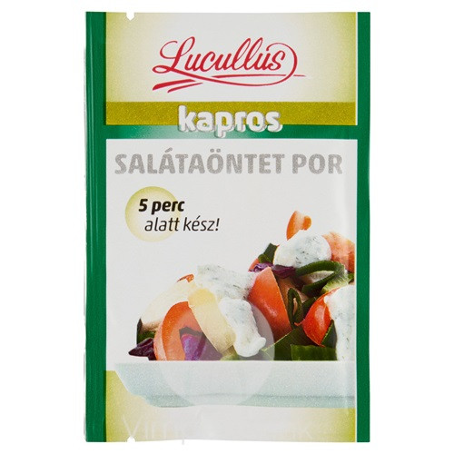 LUCULLUS SALÁTAÖNTET POR KAPROS12G