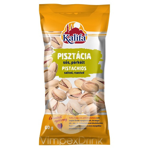 Kalifa pisztácia sós pörkölt 60g/20/