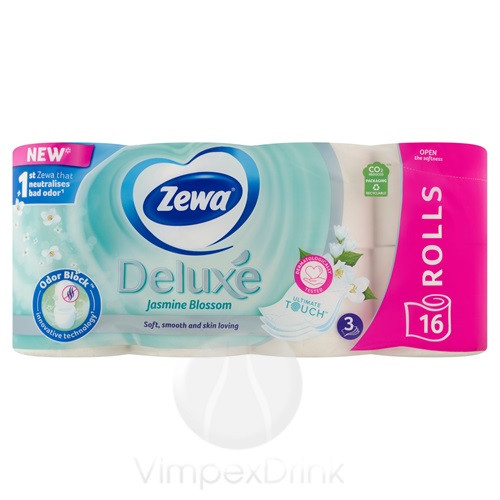 Zewa Deluxe Toalettpapír 3r.Jasmine 16tek