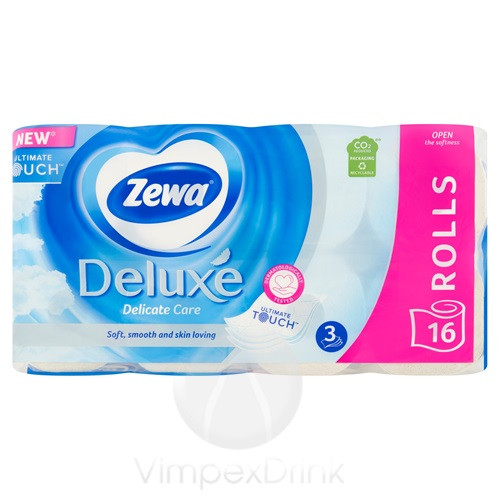 Zewa Deluxe Toalettpapír 3r.Feher 16tek