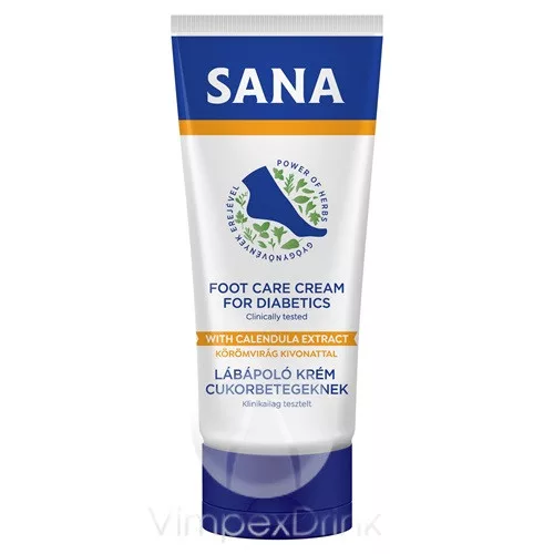 Sana lábápoló krém 100ml cukorbetegeknek