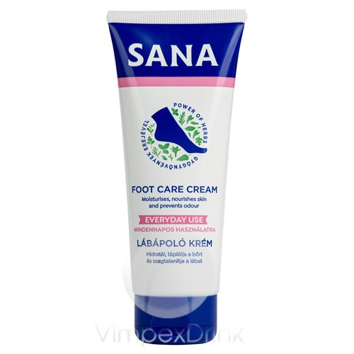 Sana lábápoló krém 100ml frissítő 3in1