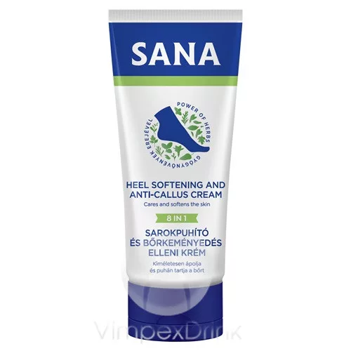 Sana sarokápoló krém 100ml bőrkeményedés ellen sarokpuhító