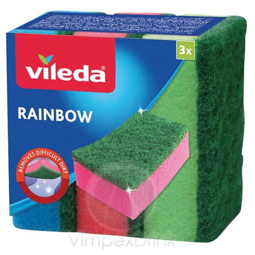 Vileda Rainbow mosogatószivacs 3 db-os