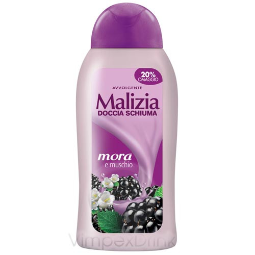 Malizia tusfürdő 300ml Szedres (Musk&Blackberry)