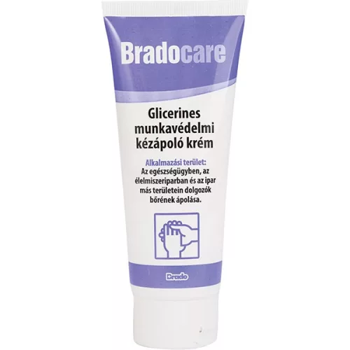 Bradocare glicerines kézápoló krém 100ml munkavédelmi