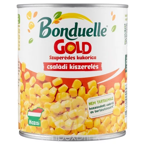 BONDUELLE GOLD CSAL.CSEMEGEKUKORICA 670G/ 570G