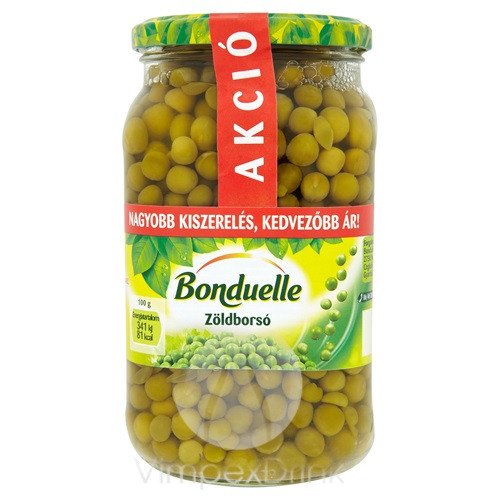 BONDUELLE ZÖLDBORSÓ ÜV. ECOPACK 660G/ 465G