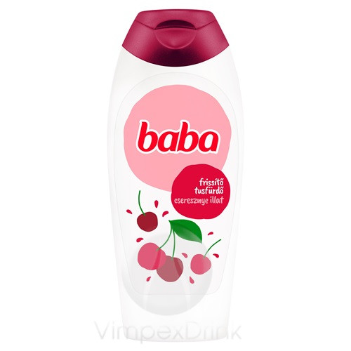 Baba tusfürdő 400ml Cseresznye