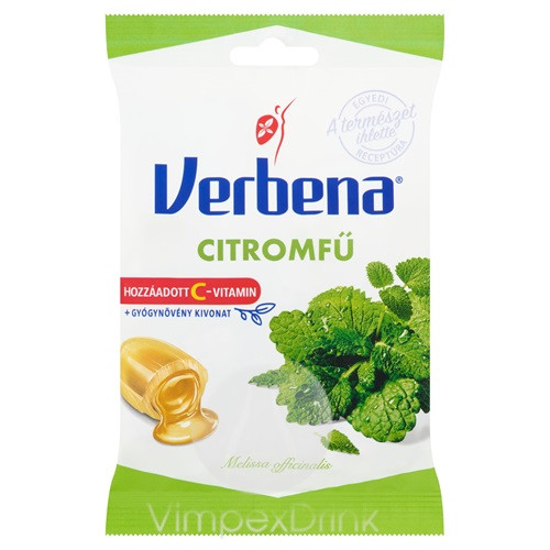 Verbena töltött cukorka Citromfű 60g /20