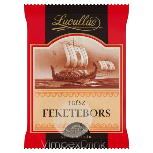 LUCULLUS FEKETEBORS EGÉSZ 50G