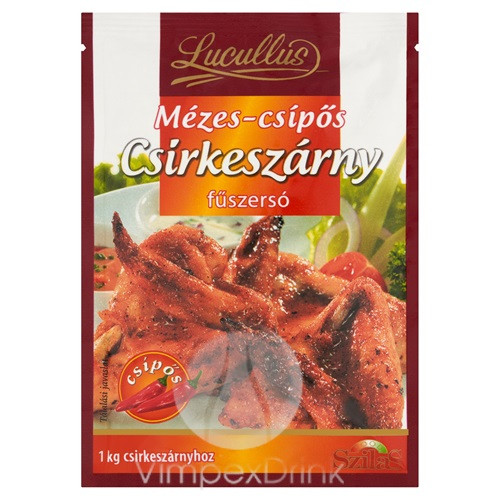 LUCULLUS MÉZES-CSÍPŐS CSIRKESZÁRNY FŰSZERSÓ 48G