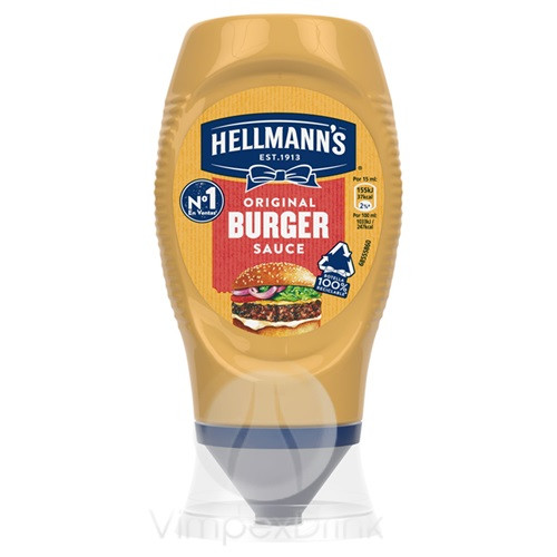 HELLMANN'S Burger szósz 250ml flakonos