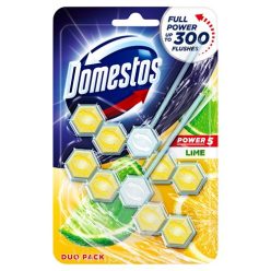 Domestos Power5 WC-rúd 2x55g Lime