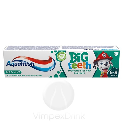 Aquafresh fogkrém 50ml Big Teeth