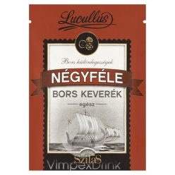 LUCULLUS NÉGYFÉLE BORS EGÉSZ 15G