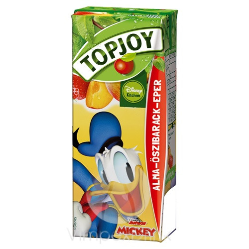 MAS Topjoy Alma-őszibarack-eper 0,2l /27/