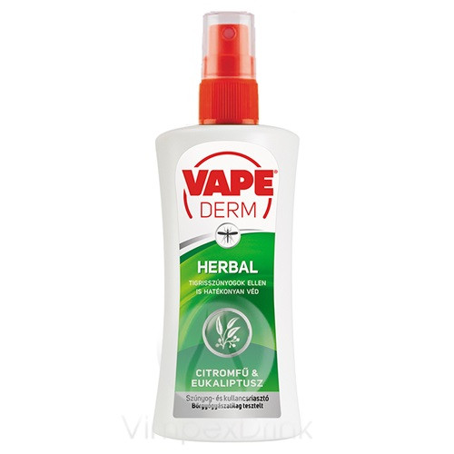 Vape Derm Herbal szúnyog és kullancsriasztó pumpás spray 100ml