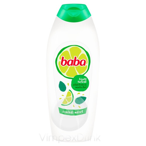 Baba tusfürdő 750ml Zöldcitrom