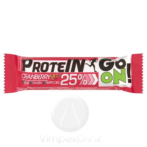 GO ON Tejcs. bevont Protein szelet Áfonyás 50g