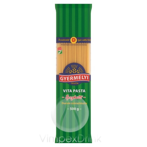 GYERMELYI VITA PASTA DURUM TÉSZTA SPAGETTI 500G