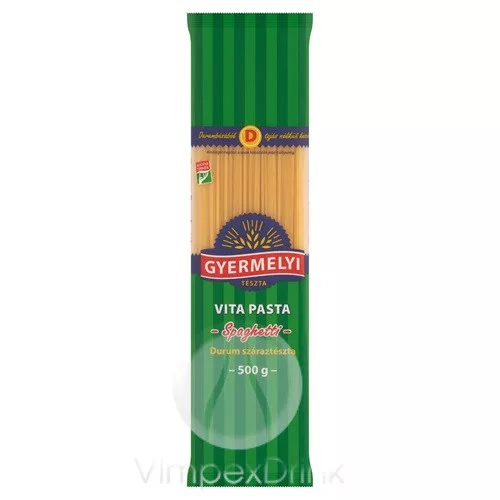 GYERMELYI VITA PASTA DURUM TÉSZTA SPAGETTI 500G