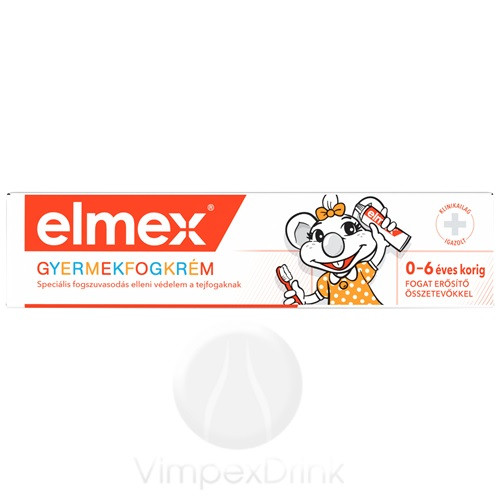 Elmex fogkrém 50ml gyermek