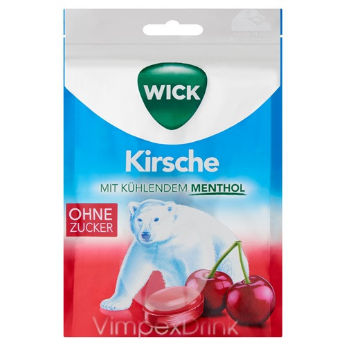 Wick Cseresznye és Eukaliptusz ízű torokc.cukorm. 72g