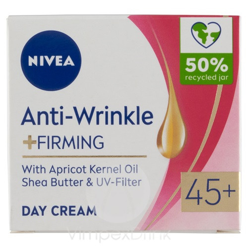 Nivea arckrém 50ml A.Wrinkle 45+ nap.