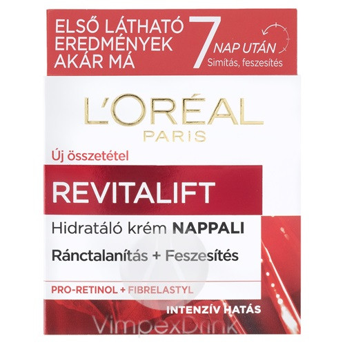 L'Oreal arckrém 50ml Revitalift nappali